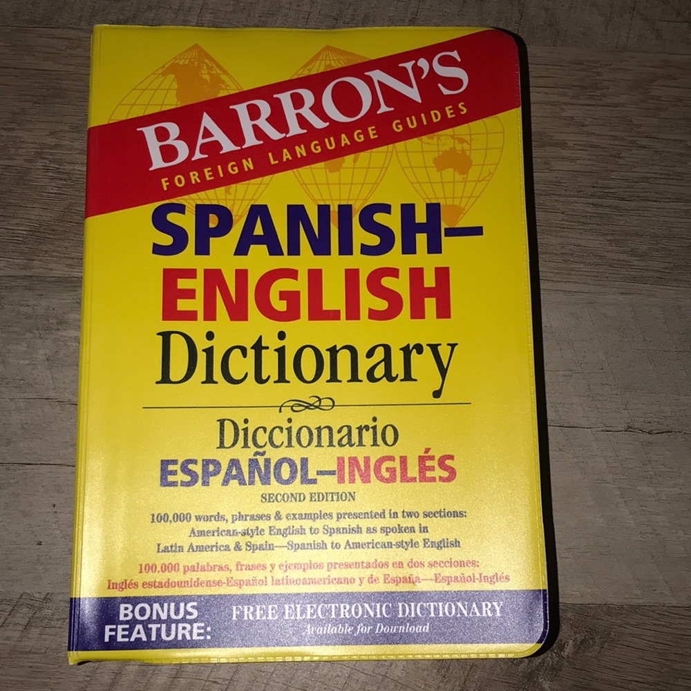 Barton’s Foreign Language Guides: Spanish-English Dicrionary